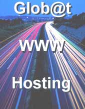 Globat WWW Hosting. Glob at Hosting. Web hosting made easy.